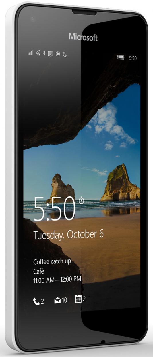Смартфон Microsoft Lumia 550 белый 4.7" 8 Гб LTE Wi-Fi GPS A00026498