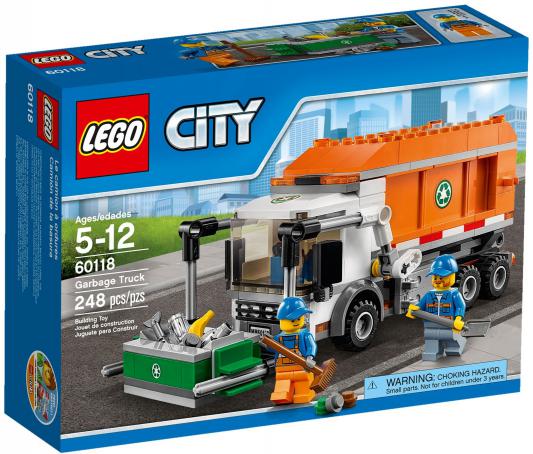 Конструктор Lego City Мусоровоз 248 элементов 60118