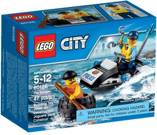 Конструктор Lego City Побег в шине 47 элементов 60126