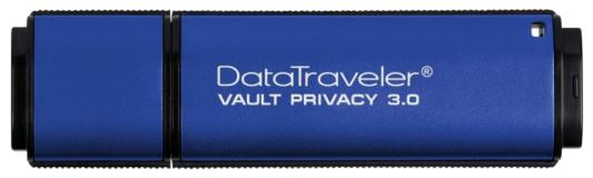 Флешка USB 16Gb Kingston DataTraveler Vault with Privacy DTVP30/16GB синий