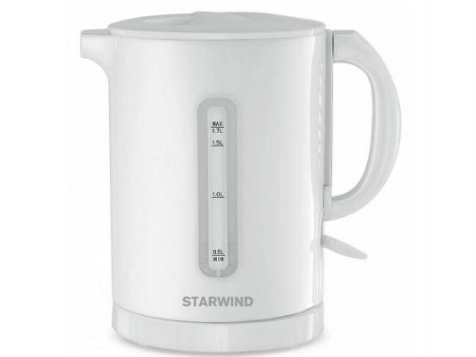 Чайник StarWind SKP1431 2200 Вт белый 1.7 л пластик