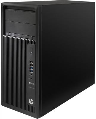 Системный блок HP Z240 MT i5-6600 3.3GHz 8Gb 1Tb HD 530 DVD-RW Win7 Win10Pro клавиатура мышь черный J9C04EA
