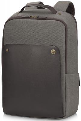 Рюкзак для ноутбука 15.6" HP P6N22AA Case Executive Brown Backpack коричневый