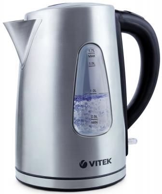 Чайник Vitek VT-7007 ST 2200 Вт серебристый 1.7 л нержавеющая сталь