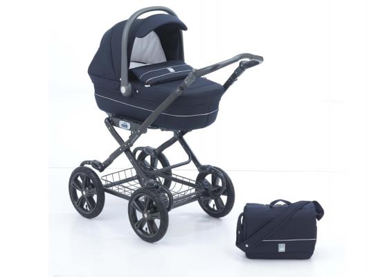 Коляска для новорожденного Cam Linea Sport Exclusive (цвет 96/синий-белая полоса)