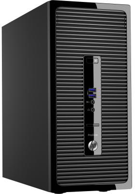 Системный блок HP ProDesk 400 G3 MT i3-6100 3.7GHz 4Gb 500Gb HDG4400 DVD-RW Win7 Win10 клавиатура мышь черный P5K01EA