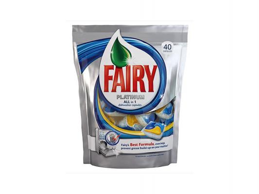 Средство Fairy Platinum All in 1 для мытья посуды для посудомоечных машин 40шт 80232609