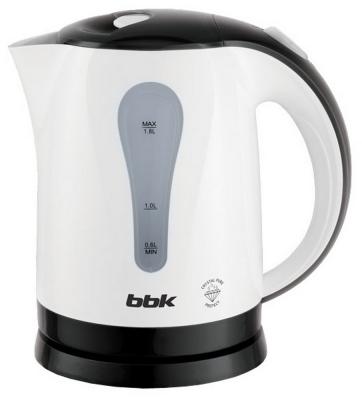 Чайник BBK EK1800P 2200 Вт белый чёрный 1.7 л пластик
