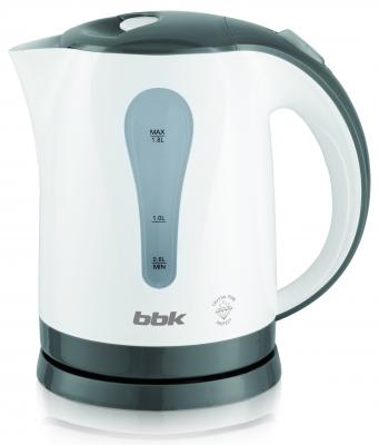 Чайник BBK EK1800P 2200 Вт белый серый 1.7 л пластик