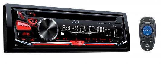 Автомагнитола JVC KD-R671 USB MP3 CD FM 1DIN 4x50Вт черный