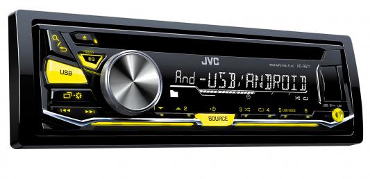 Автомагнитола JVC KD-R571 USB MP3 CD FM RDS 1DIN 4x50Вт черный