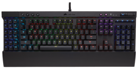 Клавиатура проводная Corsair Gaming K95 RGB USB черный Cherry MX Brown CH-9000221-RU