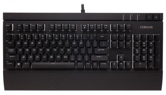 Клавиатура проводная Corsair Gaming Strafe RGB USB черный Cherry MX Brown CH-9000094-RU