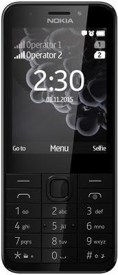 Мобильный телефон NOKIA 230 Dual Sim серый черный (A00026971)