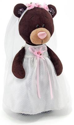 Мягкая игрушка медведь Orange Milk невеста текстиль коричневый 30 см М5041/30