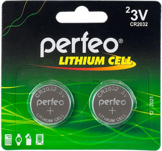 Батарейки Perfeo CR2032/2BL CR2032 2 шт