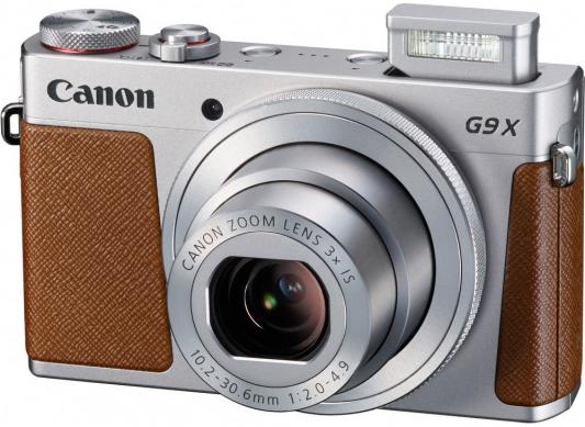 Фотоаппарат Canon PowerShot G9 X серебристый