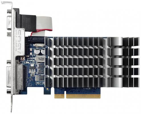 Видеокарта ASUS GeForce GT 710 710-2-SL PCI-E 2048Mb 64 Bit Retail (GT 710-2-SL)