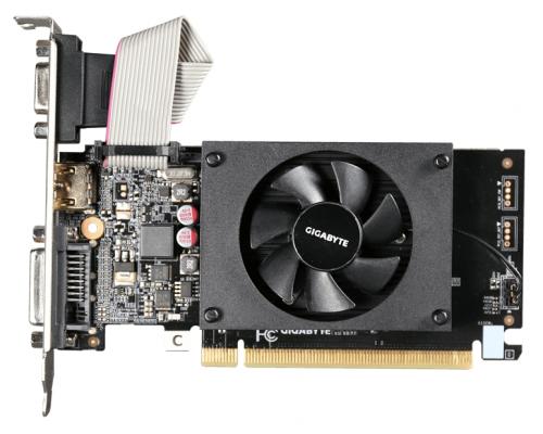 Видеокарта GigaByte GeForce GT 710 GV-N710D3-1GL PCI-E 1024Mb 64 Bit Retail (GV-N710D3-1GL)