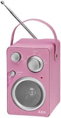 Радиоприемник AEG MR 4144 pink Aux-In