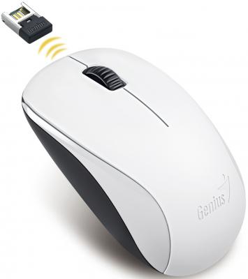 Мышь беспроводная Genius NX-7000 белый USB