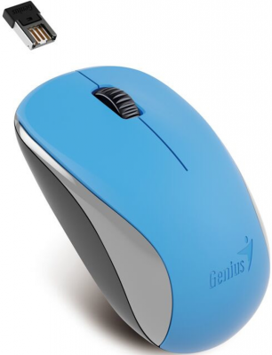 Мышь беспроводная Genius NX-7000 синий USB