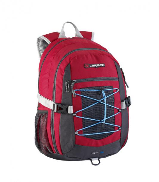 Рюкзак с анатомической спинкой CARIBEE Cisco 30 л красный 64263