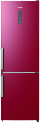 Холодильник Gorenje NRK6192MR красный
