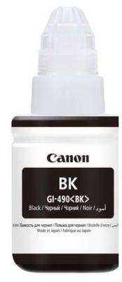 Чернила Canon GI-490 BK для Canon Pixma G1400/2400/3400 6000стр Черный 0663C001