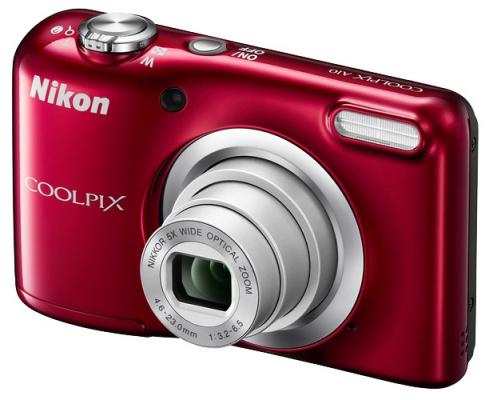 Фотоаппарат Nikon Coolpix A10 16Mp 5x Zoom красный