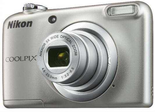 Фотоаппарат Nikon Coolpix A10 16Mp 5x Zoom серебристый