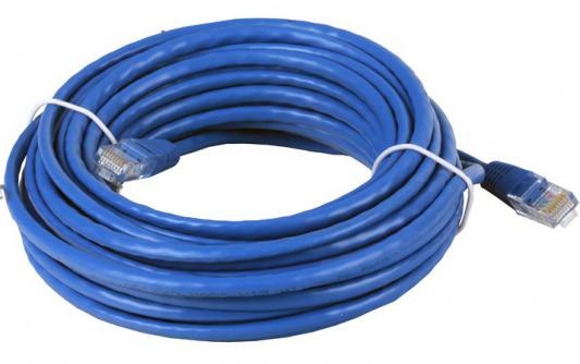 Патч-корд UTP 5е категории Telecom 0.5м литой синий NA102
