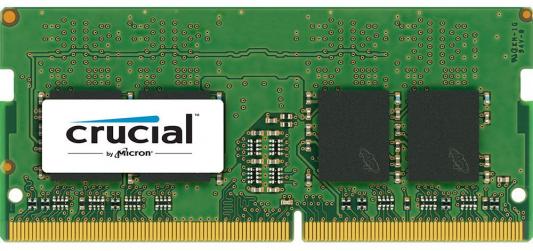 Оперативная память для ноутбука 8Gb (1x8Gb) PC4-17000 2133MHz DDR4 SO-DIMM CL15 Crucial CT8G4SFD8213