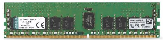 Оперативная память 8Gb PC4-17000 2133MHz DDR4 DIMM ECC Kingston KTM-SX421/8G