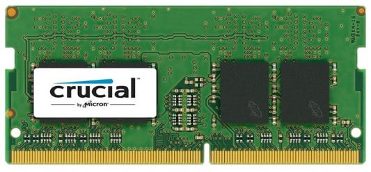 Оперативная память для ноутбука 4Gb (1x4Gb) PC4-17000 2133MHz DDR4 SO-DIMM CL15 Crucial CT4G4SFS8213