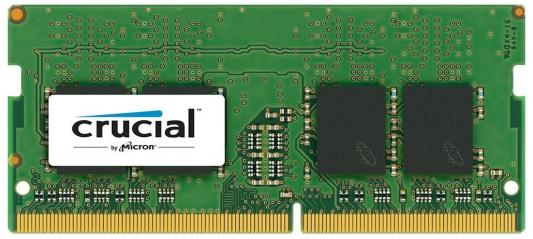 Оперативная память для ноутбука 16Gb (1x16Gb) PC4-17000 2133MHz DDR4 SO-DIMM CL15 Crucial CT16G4SFD8213