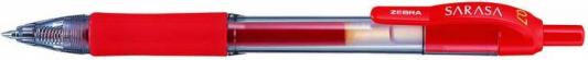 Гелевая ручка автоматическая Zebra SARASA красный 0.7 мм JJB3-R