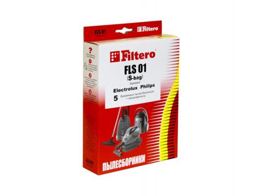 Пылесборники Filtero FLS 01 S-bag Standard двухслойные 5шт+фильтр