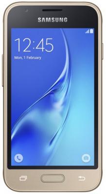 Смартфон Samsung Galaxy J1 Mini 2016 8 Гб золотистый (SM-J105HZDDSER)
