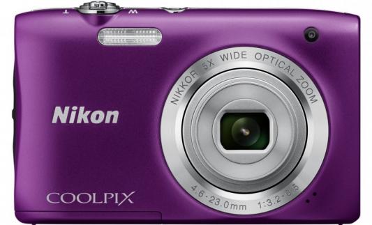 Фотоаппарат Nikon Coolpix A100 20Mp 5x Zoom фиолетовый
