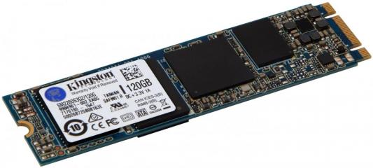 Твердотельный накопитель SSD M.2 120 Gb Kingston SM2280S3G2/120G Read 550Mb/s Write 200Mb/s MLC