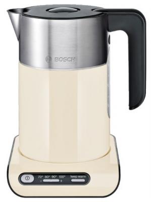 Чайник Bosch TWK 8617P 2400 Вт бежевый 1.5 л металл/пластик