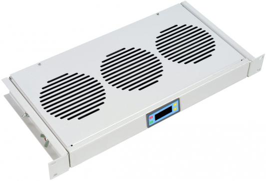 Модуль вентиляторный ЦМО 19" 1U 3 вентилятора регулируемая глубина 200-310 мм с контроллером температуры МВ-400-3К
