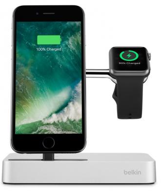 Док-станция Belkin Charge Dock for Apple Watch + iPhone F8J183 F8J183VFSLV-APL