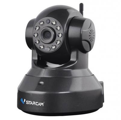 Камера IP VStarcam C9837WIP CMOS 1/3’’ 1280 x 960 H.264 RJ-45 LAN Wi-Fi черный