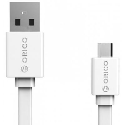 Кабель USB 2.0 AM-microUSB2.0 1.0м Orico CMF2-10 белый