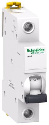 Автоматический выключатель Schneider Electric iK60 1П 6A C A9K24106
