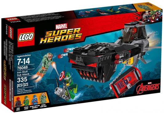 Конструктор Lego Super Heroes: Похищение Капитана Америка 335 элементов 76048
