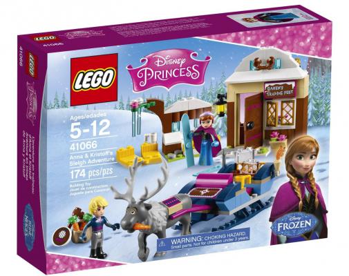 Конструктор Lego Disney Princesses: Анна и Кристоф прогулка на санях 174 элемента 41066