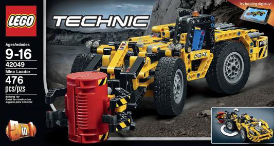 Конструктор LEGO Technic: Карьерный погрузчик 476 элементов 42049